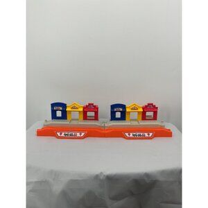 Fisher Price GeoTrax Timbertown Railway Depot Station Accessory